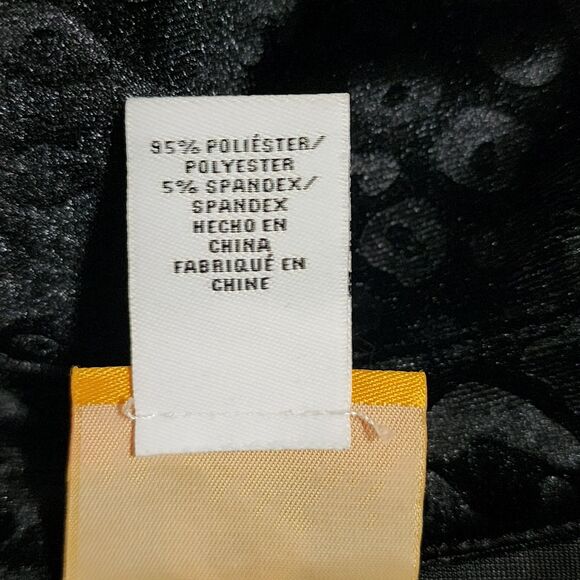 NWT Ruby Rd Womens Burnout Velvet Cheetah Blouse Black Velour 3/4 Sleeve Size 1X - Picture 6 of 10